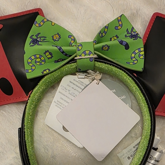 Disney Ears By Loungefly Inspired by Oogie Boogie Nights NWT - Picture 3 of 5